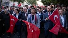 Sarahane'de 15 Temmuz ruhu... Seluk Bayraktar: D gdml eteyi millet temizledi
