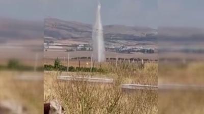Tonlarca su israf oldu! ASK'nin ana borusu patlad