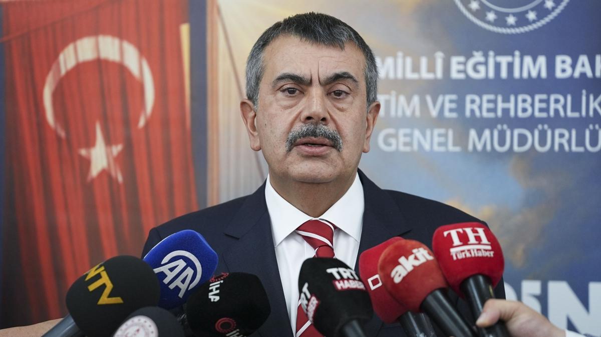 Bakan Tekin: Bakanlk olarak youn bir aba ierisindeyiz