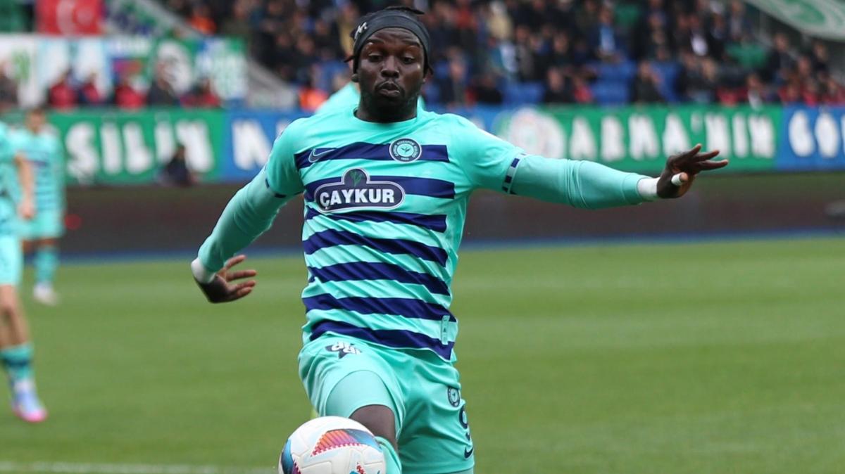 aykur Rizespor'da Ali Sowe ile imzalar atld
