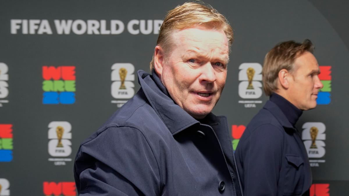 Ronald Koeman'dan kulp futboluna veda sinyali