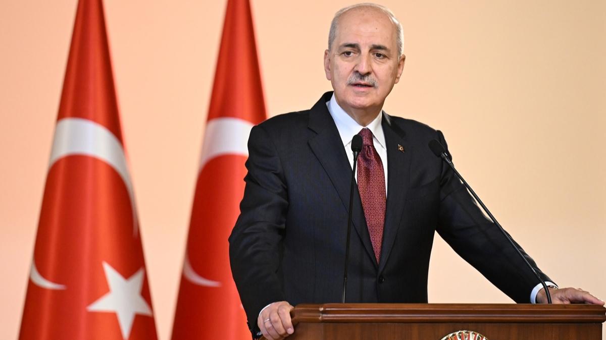 TBMM Bakan Kurtulmu'tan srail'e sert tepki: Kabul edilemez