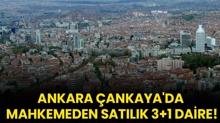 Ankara ankaya'da mahkemeden satlk 3+1 daire!