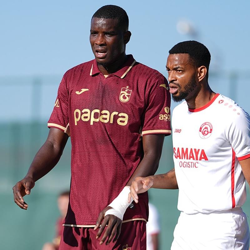 Trabzonspor'da Paul Onuachu endiesi! Hazrlk manda sakatland