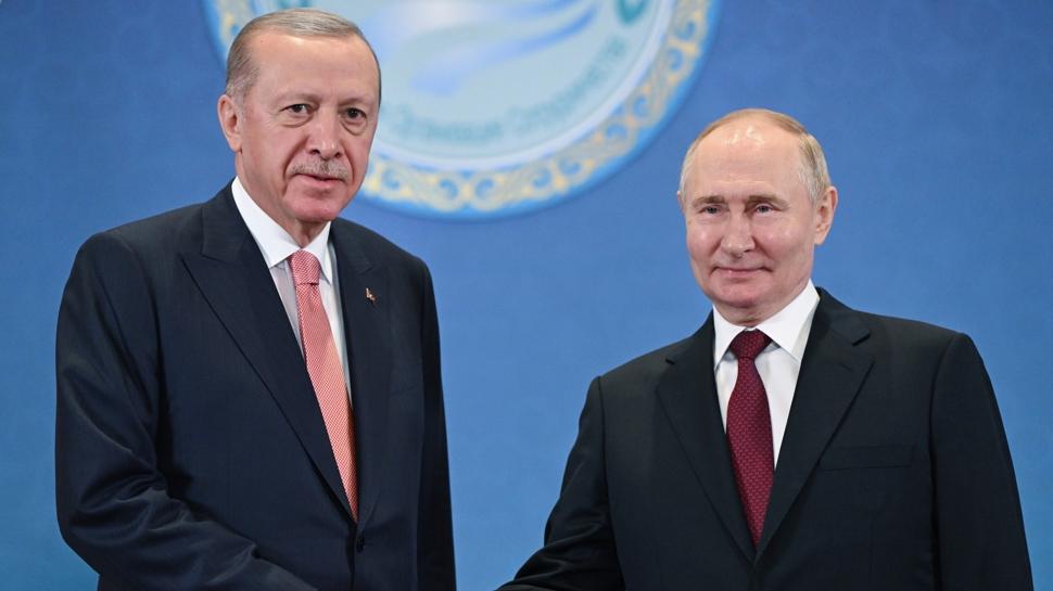 Bakan Erdoan, Rusya Devlet Bakan Putin ile bir telefon grmesi gerekletirdi