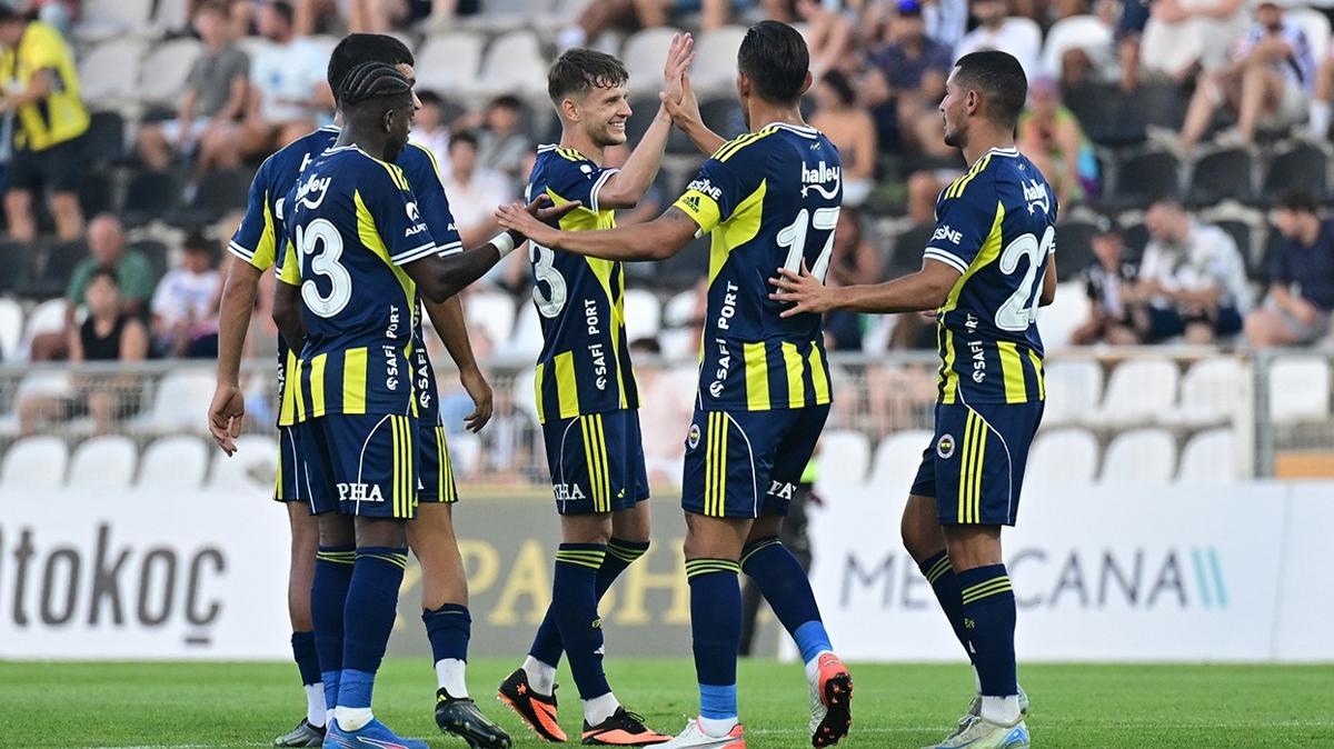 Fenerbahe hazrlk manda hata yapmad! Szymanski galibiyeti getirdi