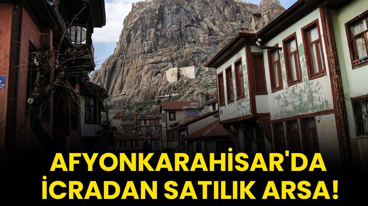 Afyonkarahisar'da icradan satlk arsa!