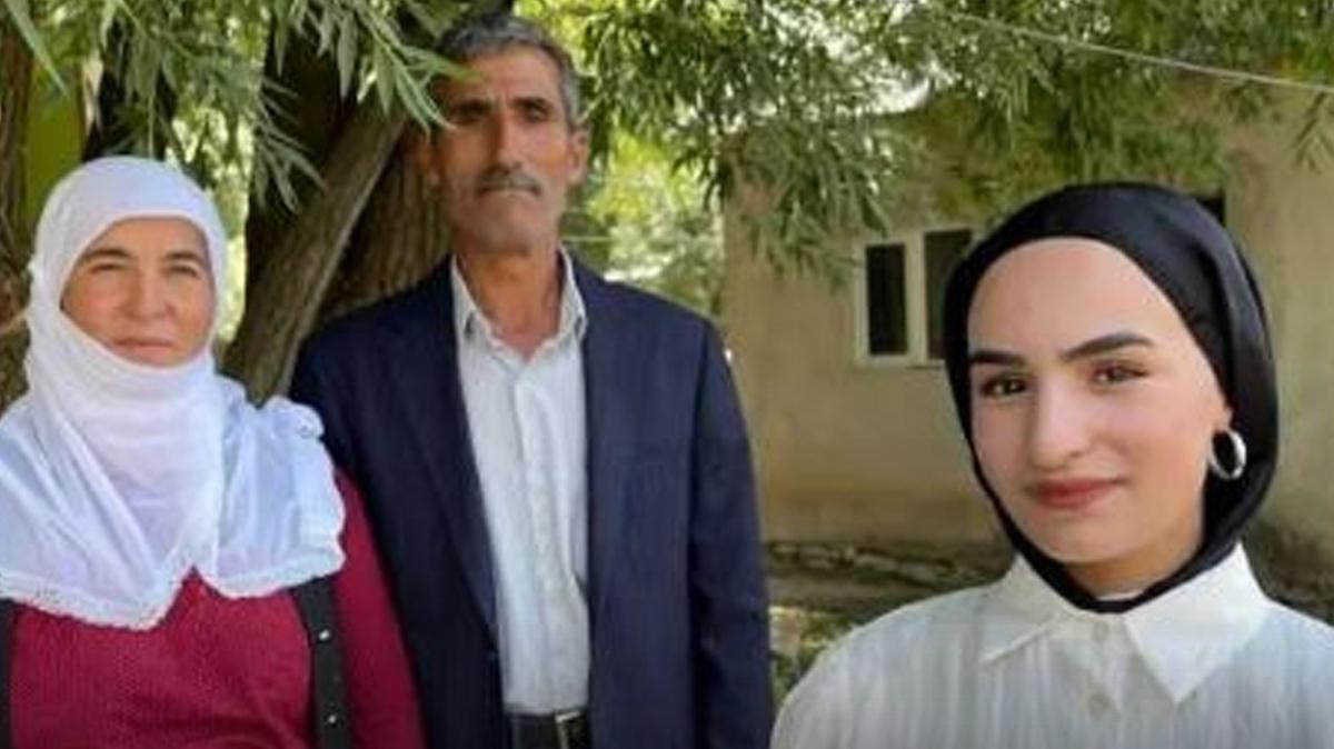 Babasnn iekle karlad imen, YKS'de gururlandrd