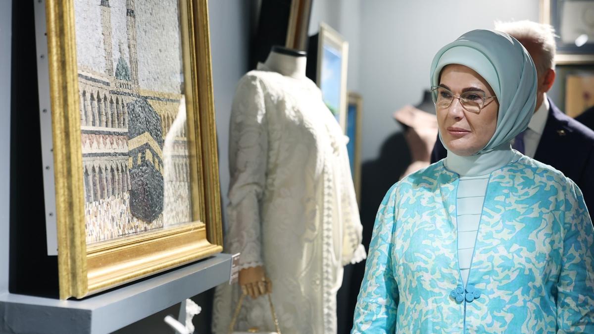 Emine Erdoan'dan evre enlii paylam