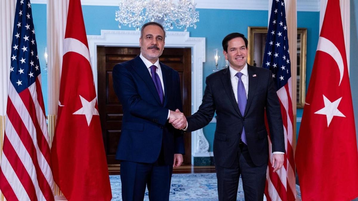Bakan Fidan, ABD'li mevkida Rubio ile grt: Gndemde Suriye vard