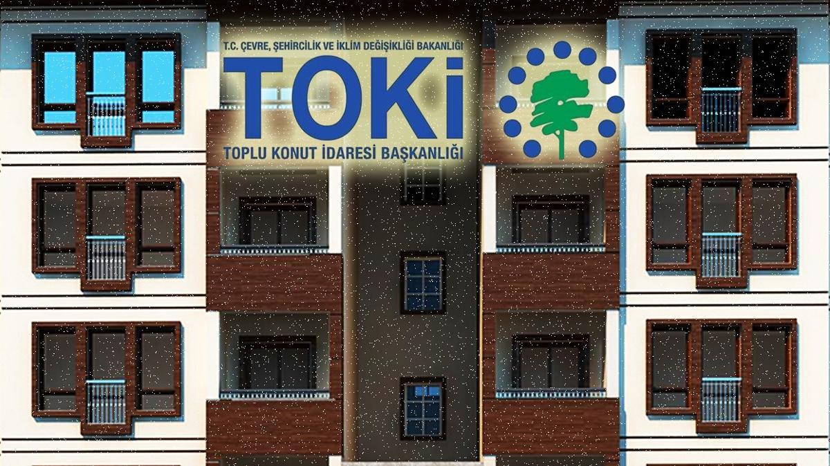 TOK 100' akn daire satacak! Ayda 11 bin TL'den 2+1, 13 bin TL'den 3+1 konut imkan