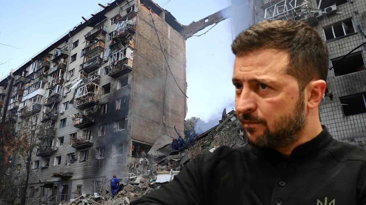 Zelenski: Rusya'ya yeni bir bar grmesi teklifinde bulunduk
