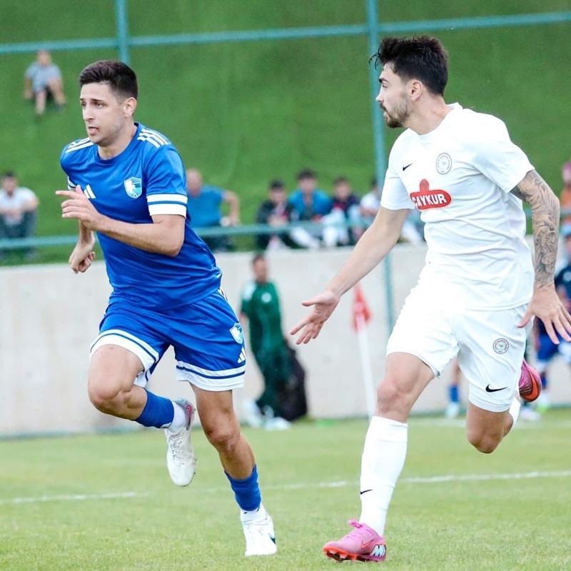 Haz�rl�k ma��nda Erzurumspor, Rizespor'u tek golle ge�ti
