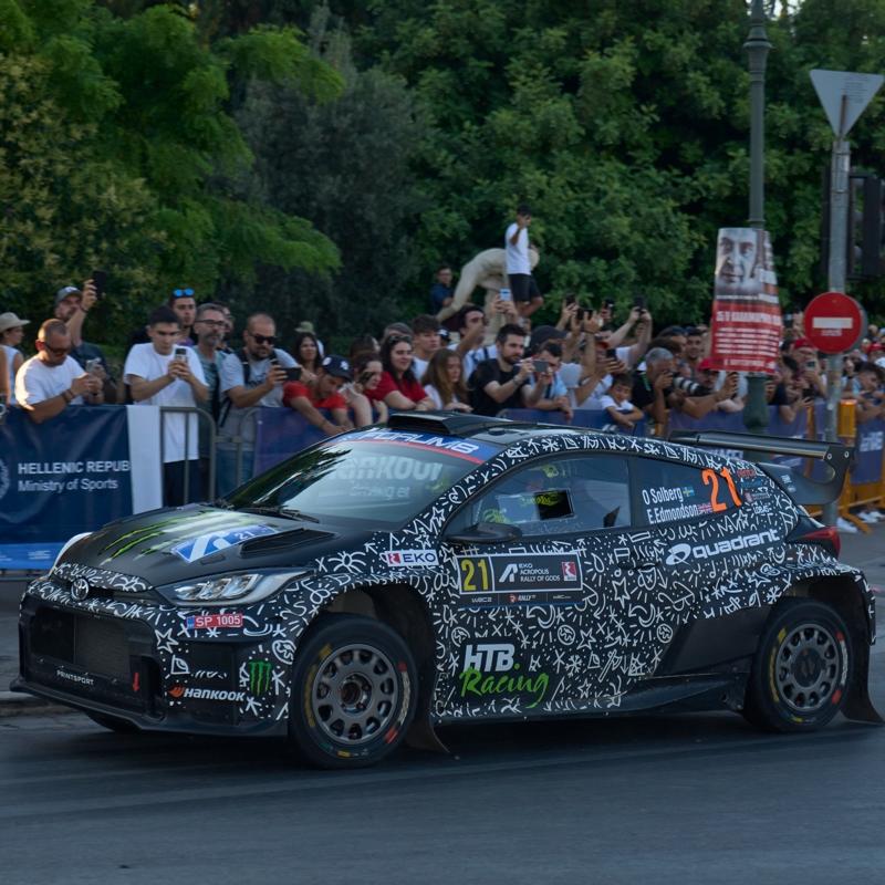 Oliver Solberg, WRC'nin 8. etab Estonya Rallisi'ni kazand