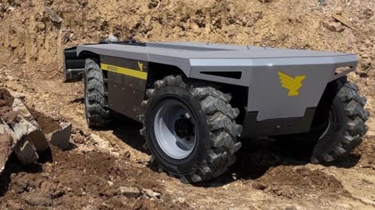 Dnyann ilk otonom ve elektrikli "lego" kara arac ENOCH, savunma sanayisinin hizmetinde