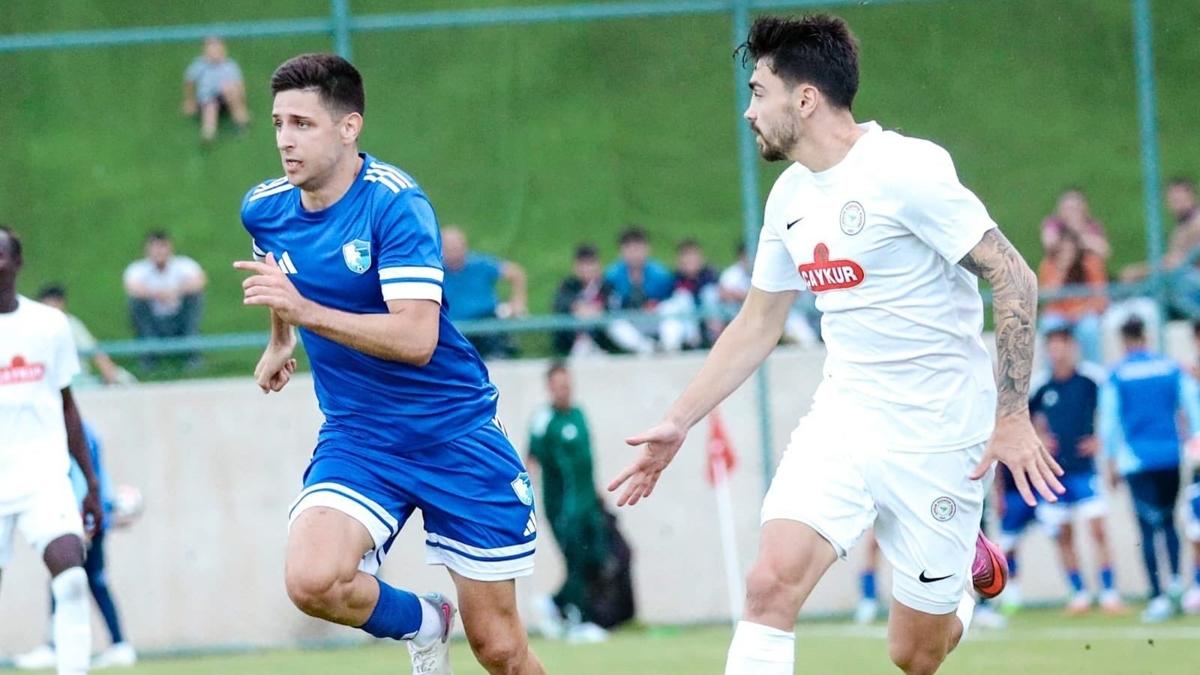 Hazrlk manda Erzurumspor, Rizespor'u tek golle geti