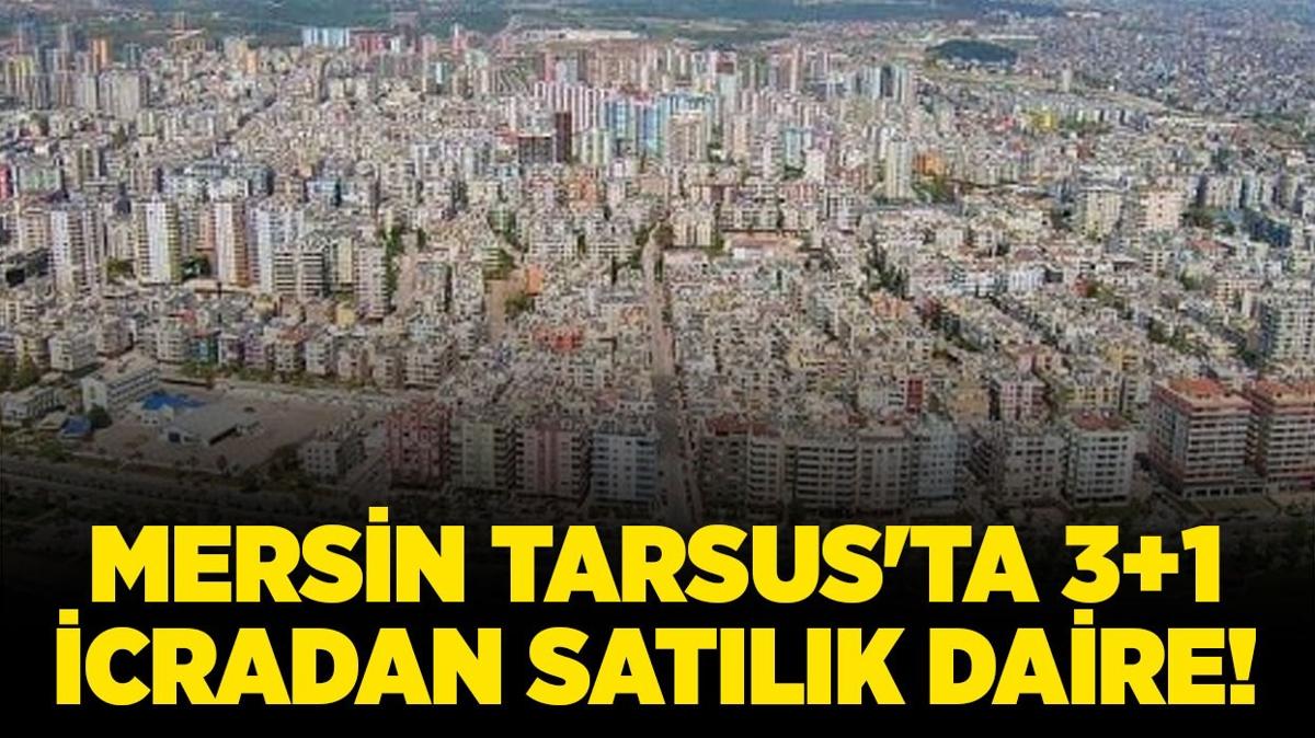 Mersin Tarsus'ta 3+1, 145 metrekare icradan satlk daire!