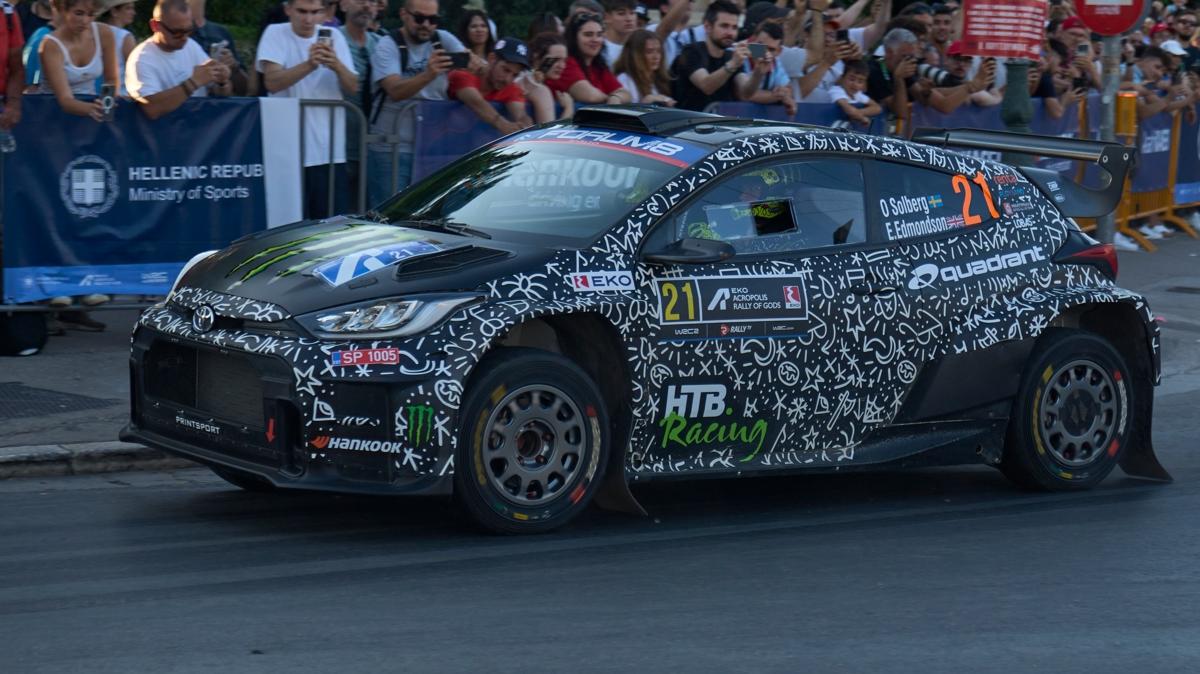 Oliver Solberg, WRC'nin 8. etab Estonya Rallisi'ni kazand