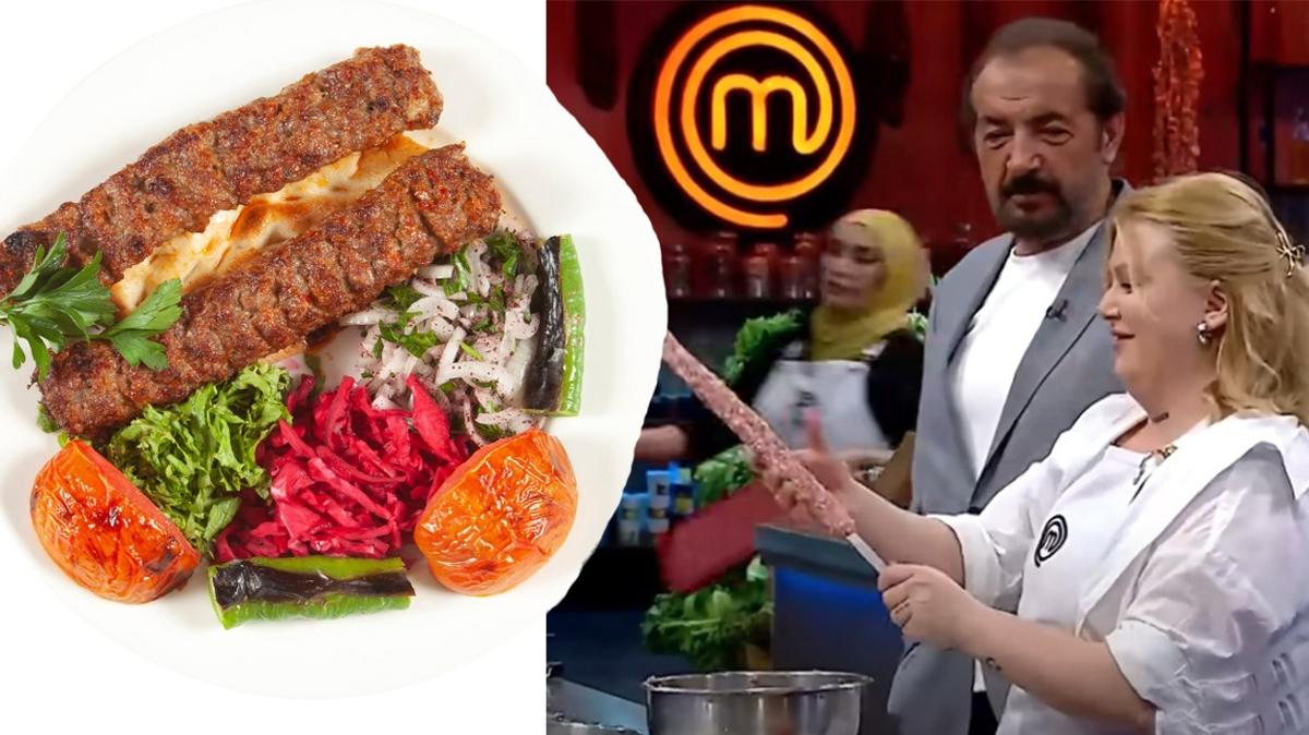 MasterChef'te 21 Temmuz mens: Alt ezmeli kebap tarifi