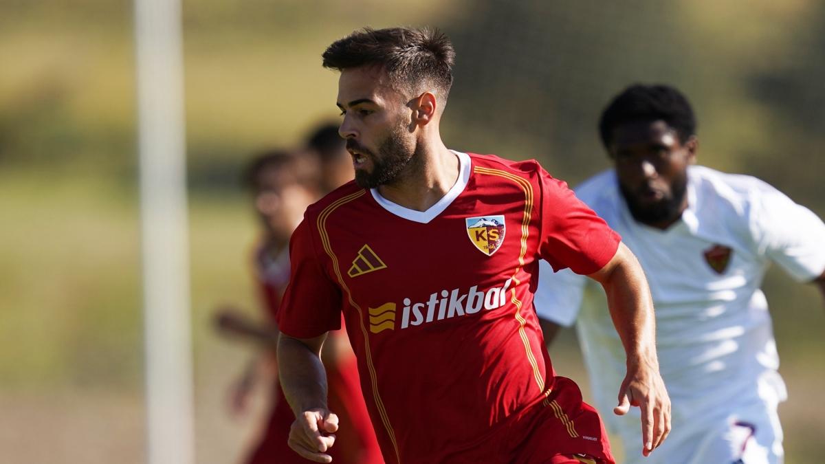 Kayserispor hazrlk manda Hatayspor'u 3 golle geti