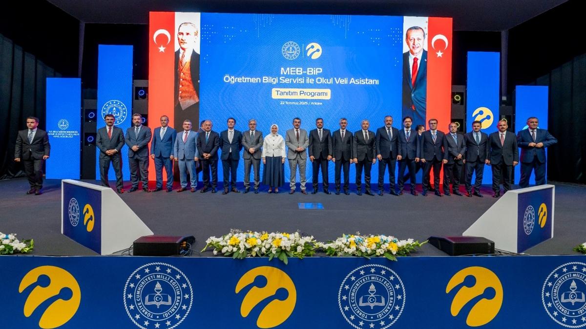Milli Eitim Bakanl ve BiP i birlii ile retmen Bilgi Servisi devreye alnd