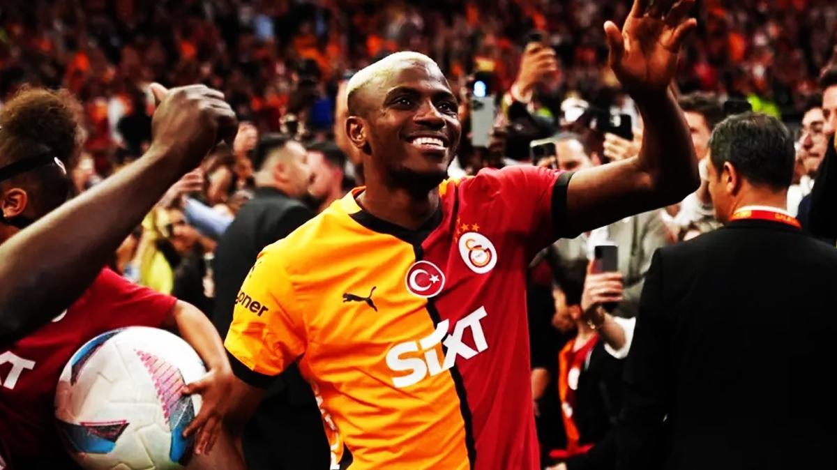 victor osimhen galatasaray transfer fotoraflar resimleri