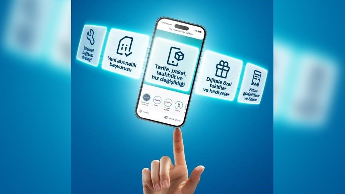 Trk Telekom mobil uygulamas yeni zelliklerle gncellendi