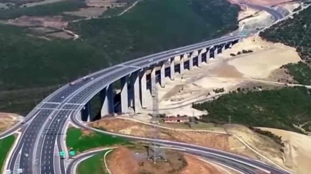 2,5 saatlik yol 36 dakikaya dyor! Mega proje iin nefesler tutuldu