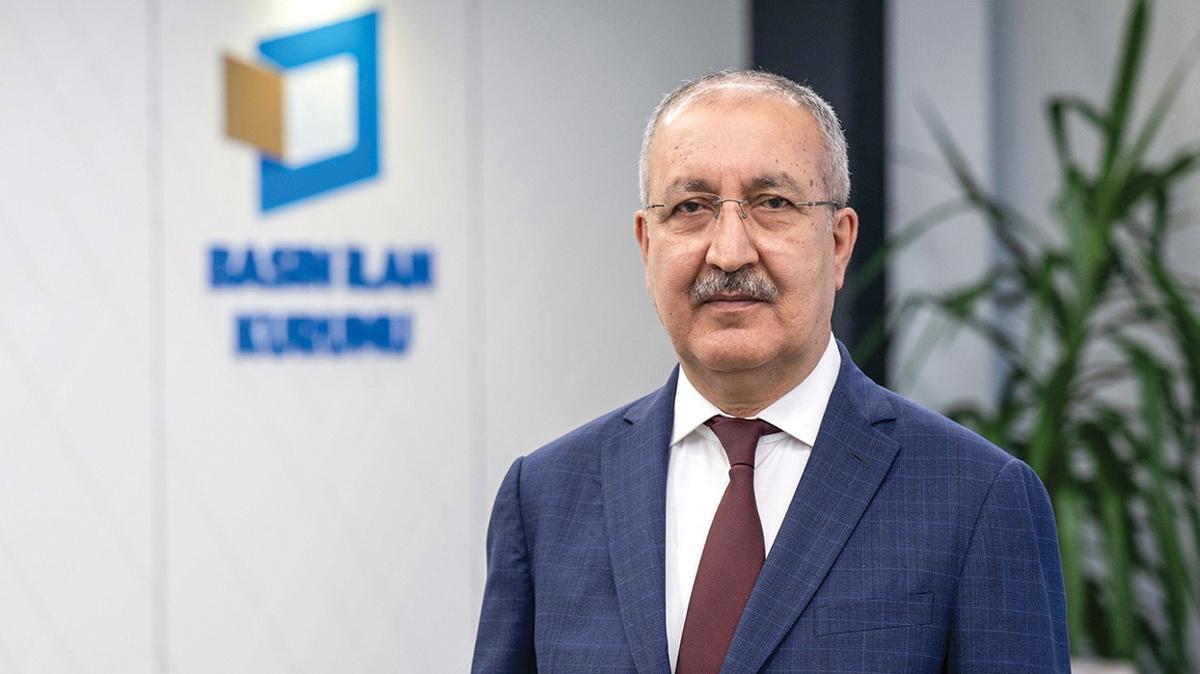 BK Genel Mdr Erkln, "24 Temmuz Gazeteciler ve Basn Bayram"n kutlad