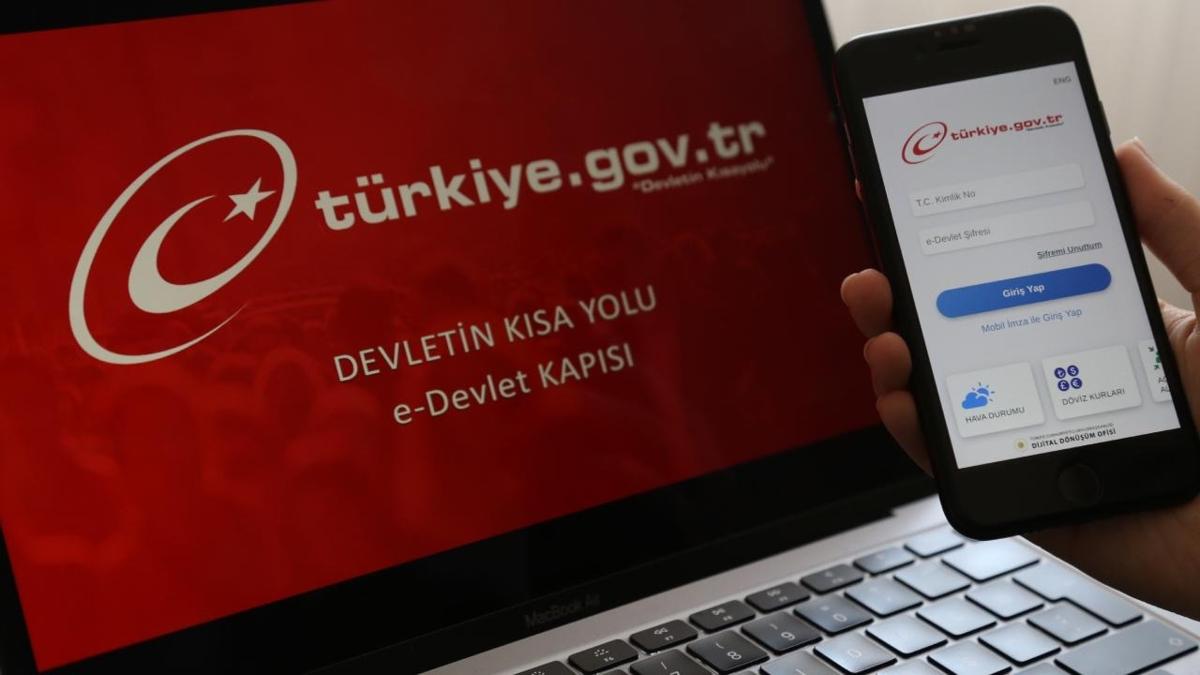 e-Devlet Kaps'nn kullanc says 68 milyona yaklat