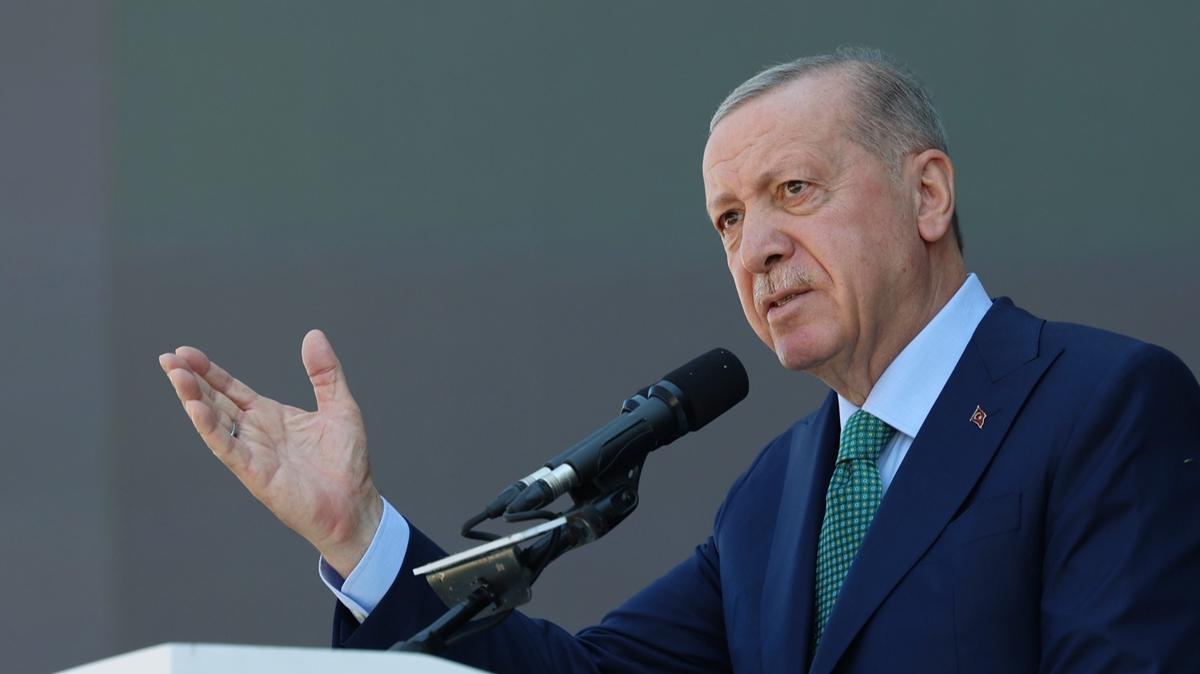 Erdoan'dan dnyaya ar: Gazze'deki vahete artk yeter' diyelim