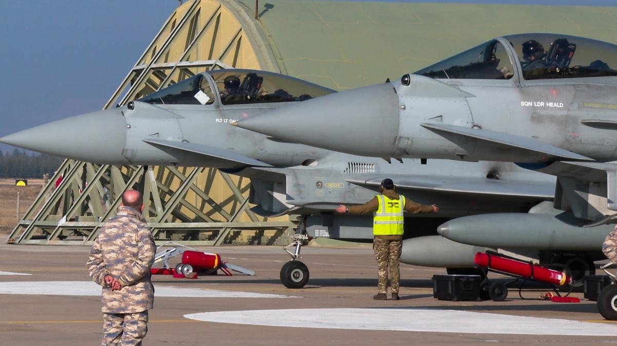 Eurofighter'lar Trkiye'ye geliyor... Almanya'dan da onay kt