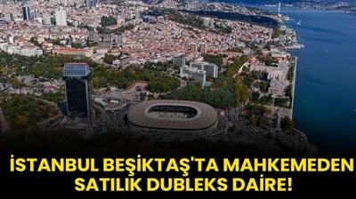 stanbul Beikta'ta mahkemeden satlk dubleks daire!