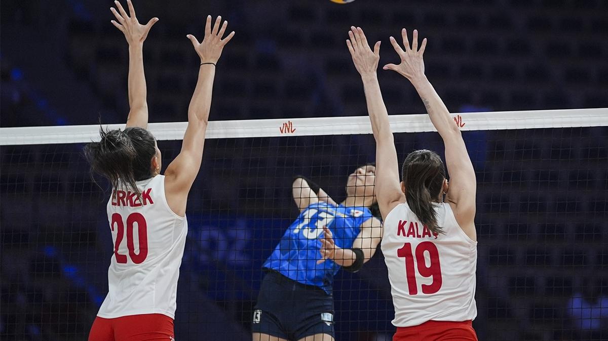 a milli kadn voleybol takm filenin sutlanlar milletler ligi japonya fotoraflar resimleri