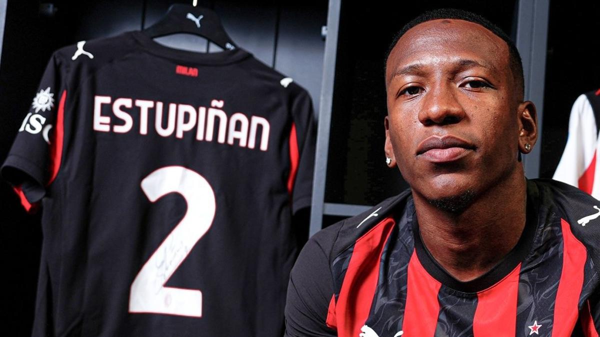 Pervis Estupinan Milan transfer fotoraflar resimleri