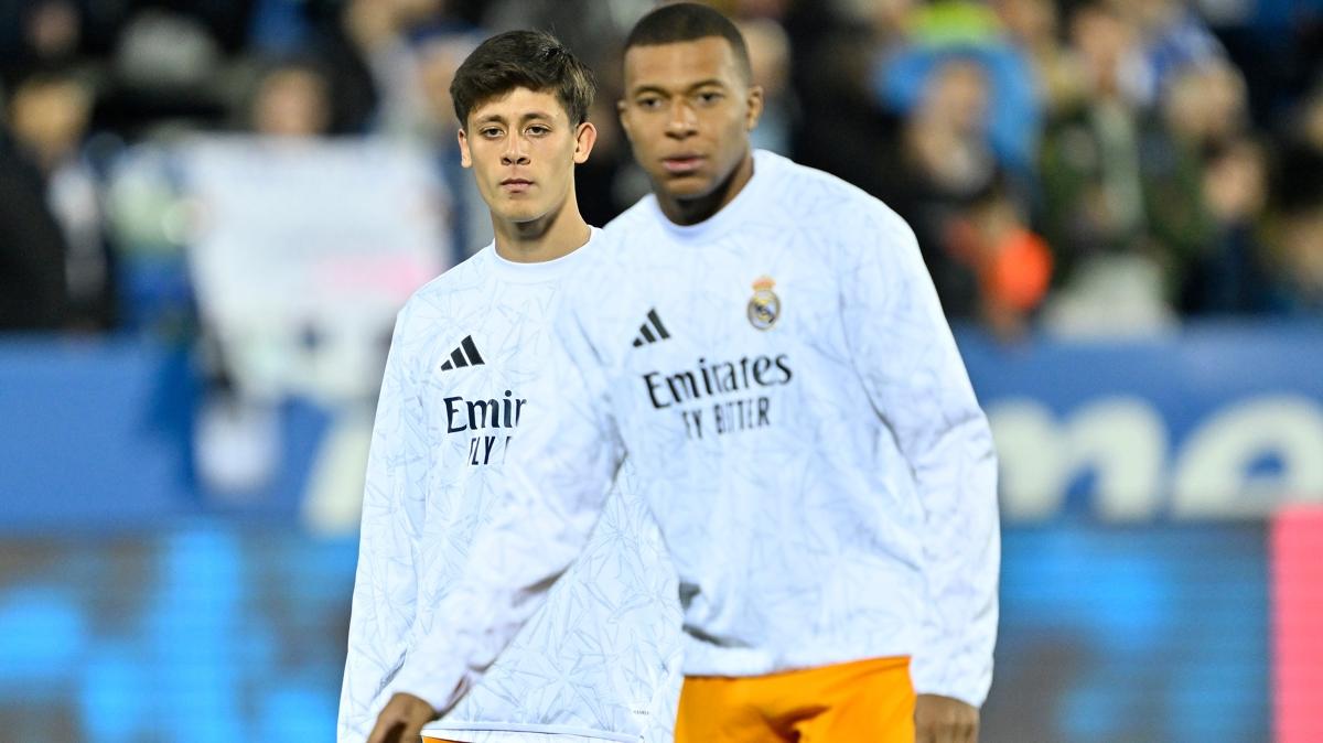 arda gler real madrid kylian mbappe fotoraflar resimleri