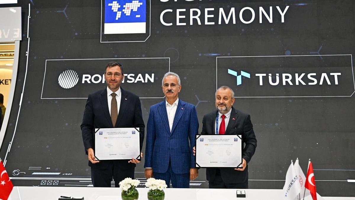 Roketsan Trksat mza Anlama fotoraflar resimleri