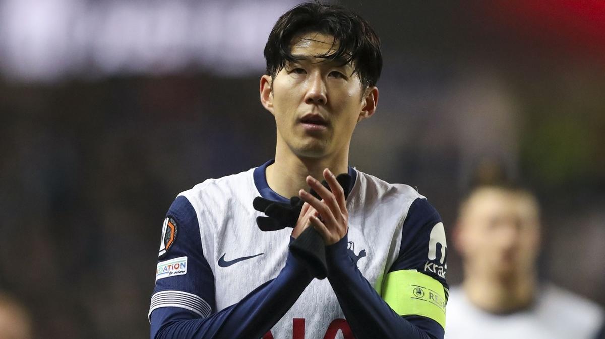 heung min son transfer tottenham fotoraflar resimleri