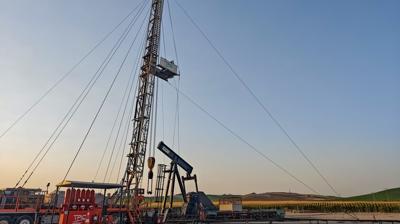 Petrol sahasnda kan yangn korkuttu! 8 yaral
