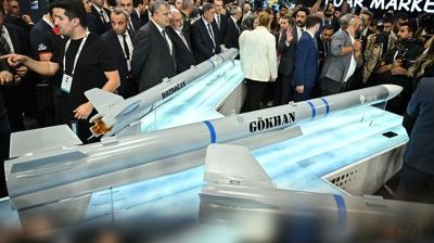 Trkiye'nin ilk ramjet motorlu fzesi! GKHAN'n rts kaldrld