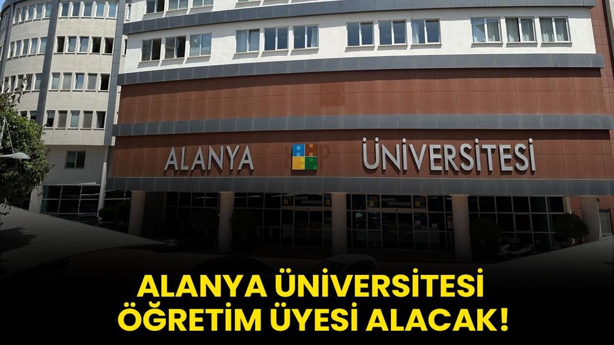 Alanya niversitesi retim yesi Alm Rektrlk lan ilan ilangovtr fotoraflar resimleri