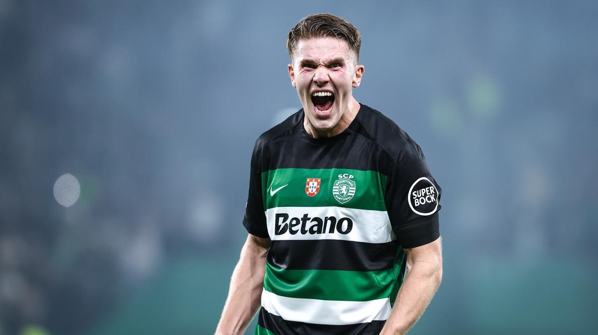  Victor Gykeres arsenal transfer fotoraflar resimleri