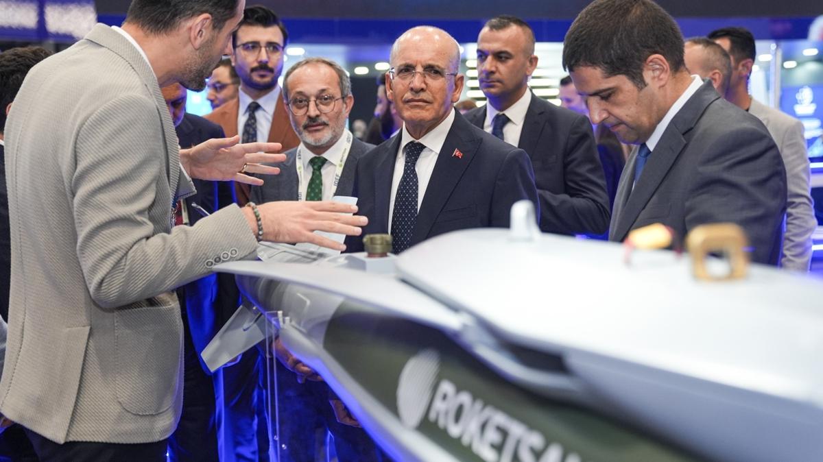 Mehmet imek Hazine ve Maliye Bakan IDEF 2025 Savunma Sanayii fotoraflar resimleri