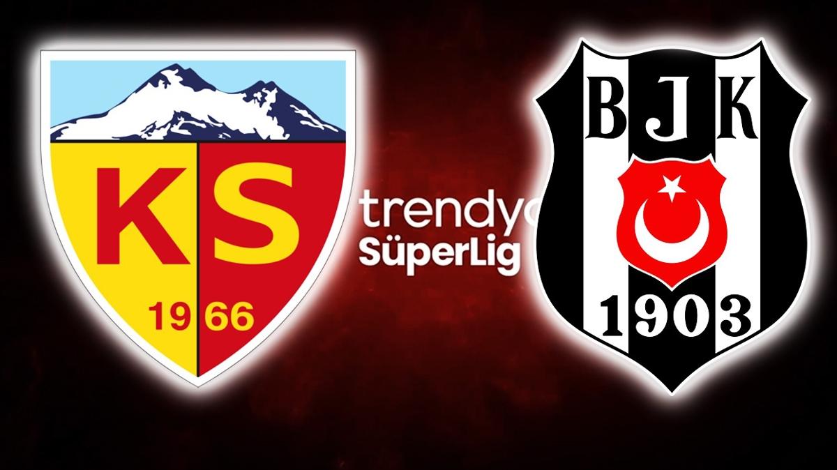 Kayserispor - Beikta ma ne zaman Beiktan ilk Sper Lig ma Beikta Kayserispor Sper Lig fotoraflar resimleri