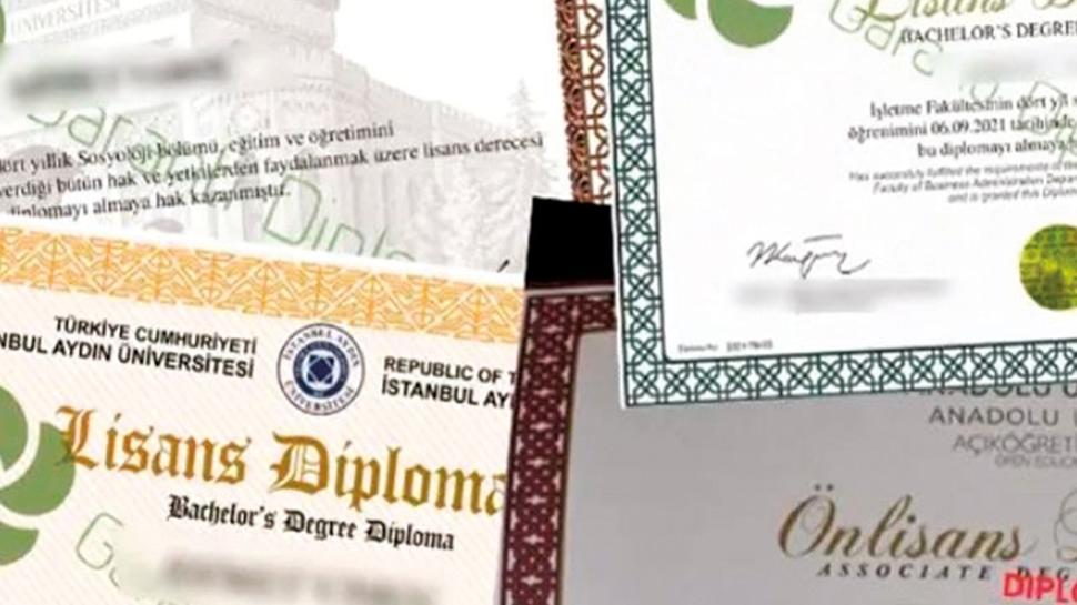 Sahte diploma alamaynca ikayet ettiler