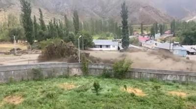 Felaket byle geldi! 8 kye zarar veren selin ilk an kamerada