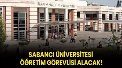 Sabanc niversitesi retim Grevlisi alacak!