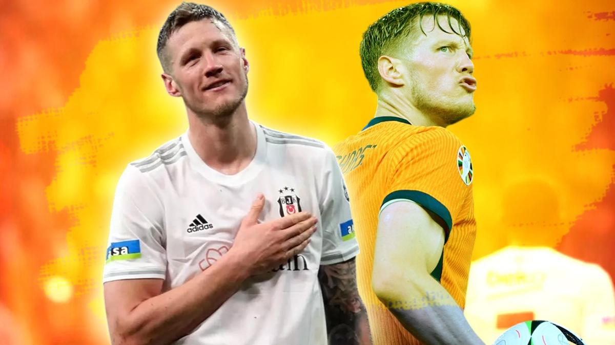 Wout Weghorst Beikta Sper Lig Transfer fotoraflar resimleri