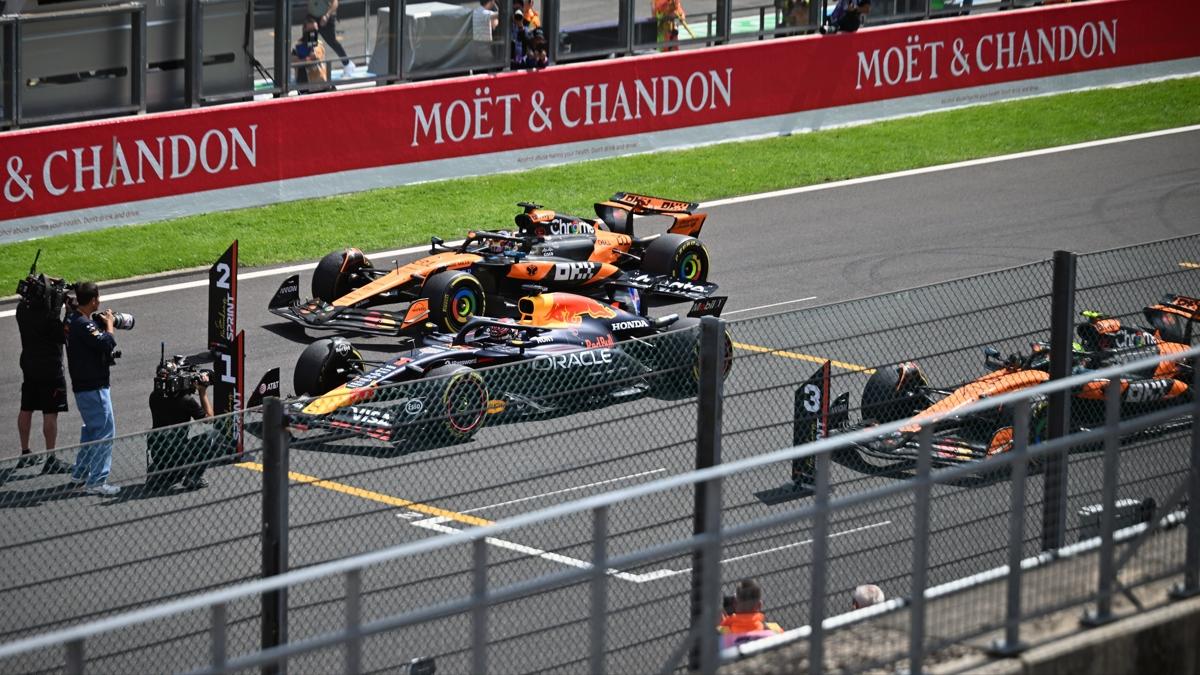 Lando Norris  McLaren  Belika Grand Prix fotoraflar resimleri