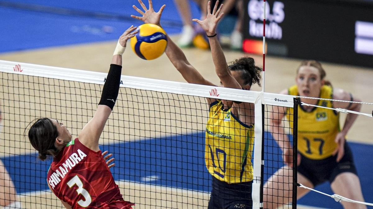 Brezilya  Japonya  VNL Yar Final fotoraflar resimleri
